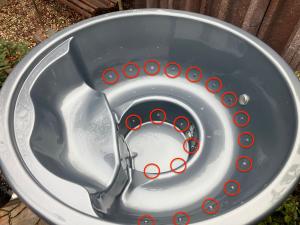 Jacuzzi – 20 Diffusoren