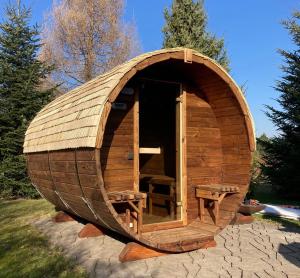 Sauna mit Terrasse 0,5 m - podle objednávky