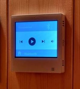 Saunaradio mit WLAN und USB - Lautsprecher in der Sauna