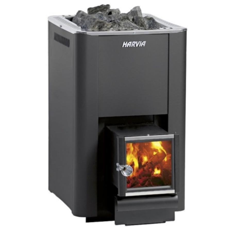 Harvia 20 Pro SL Black 24,1 kW - 2 Pakete Saunasteine