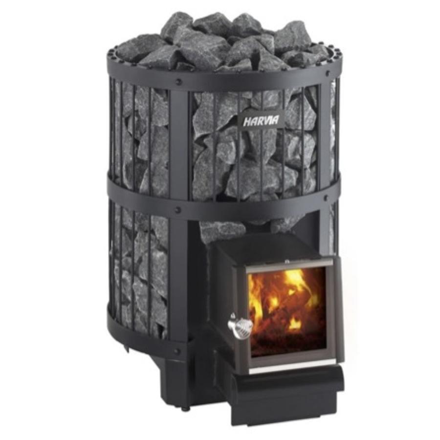 Harvia Pro 20 SL Black 16 kW - 6 Pakete Saunasteine