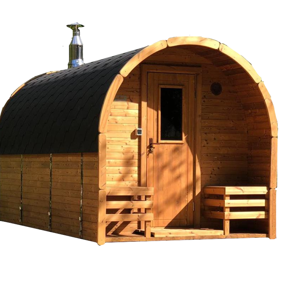 Sauna-POD - ThermoWood-Holz